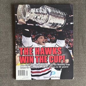 Sports publishing the hawks win the cup Magazine